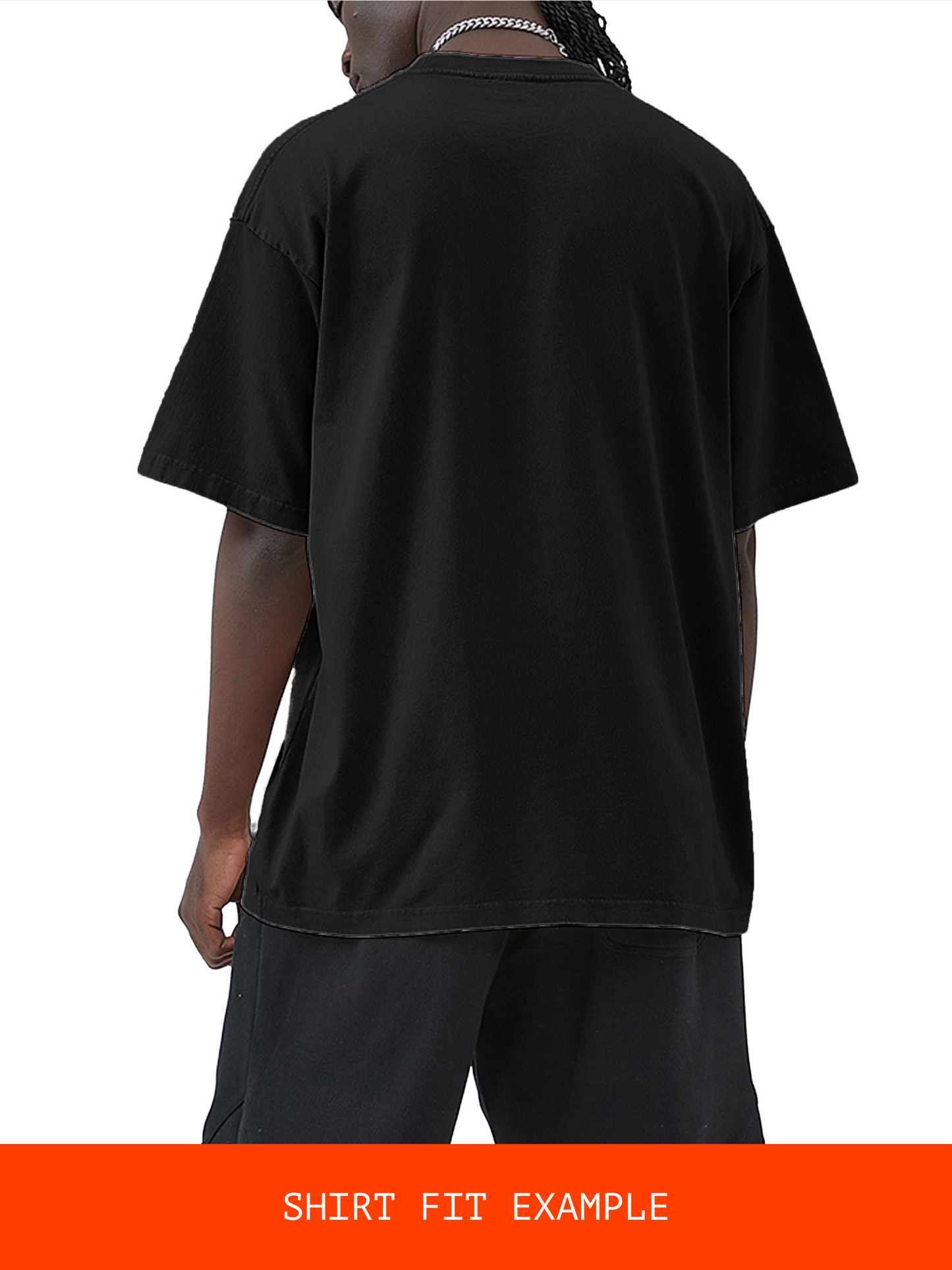 faded + white on black