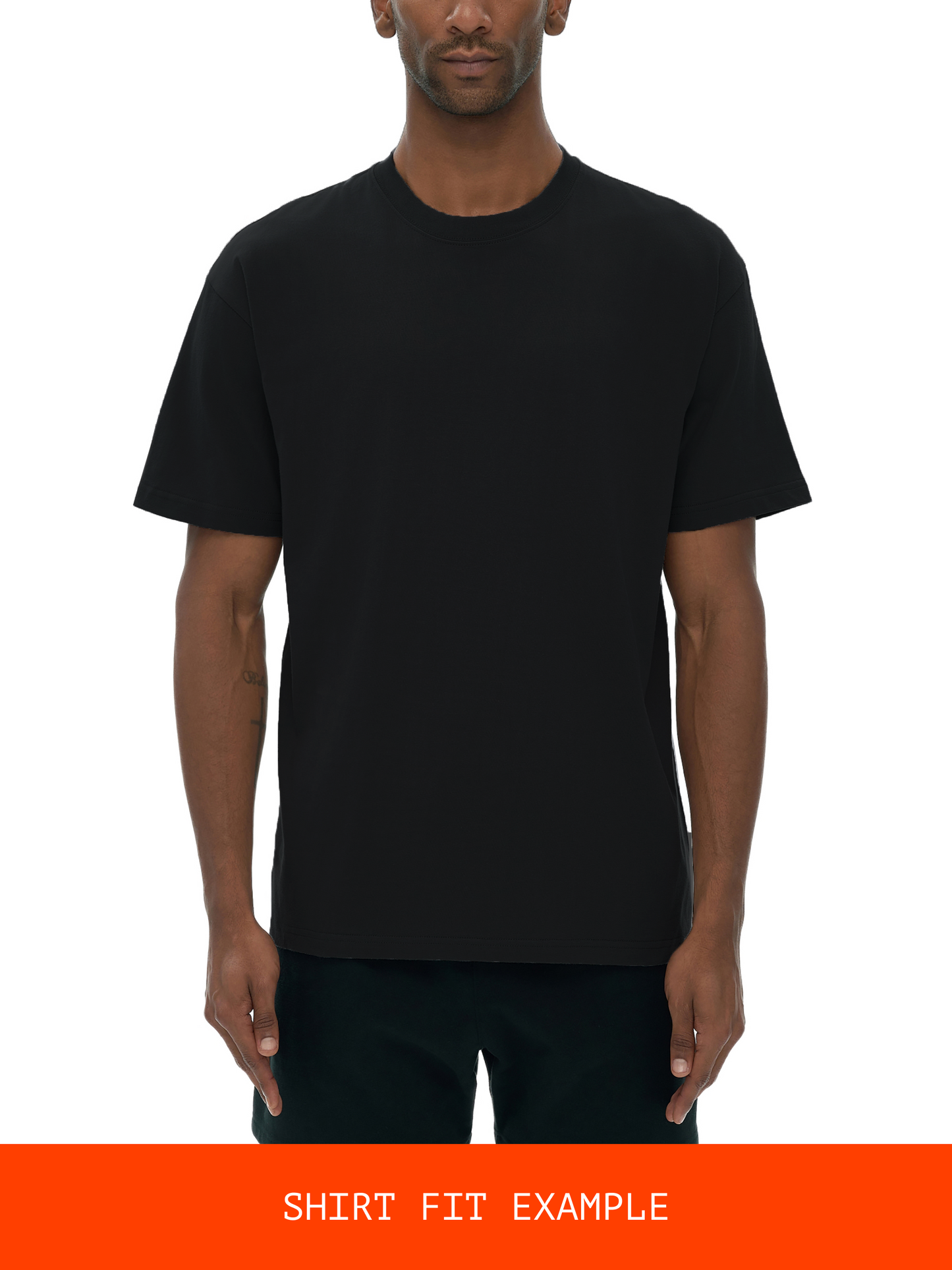 core + white on black