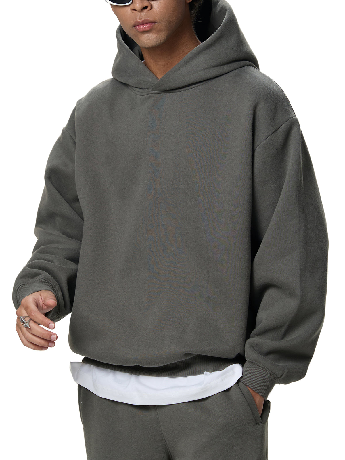 splatter + white on black + cozy